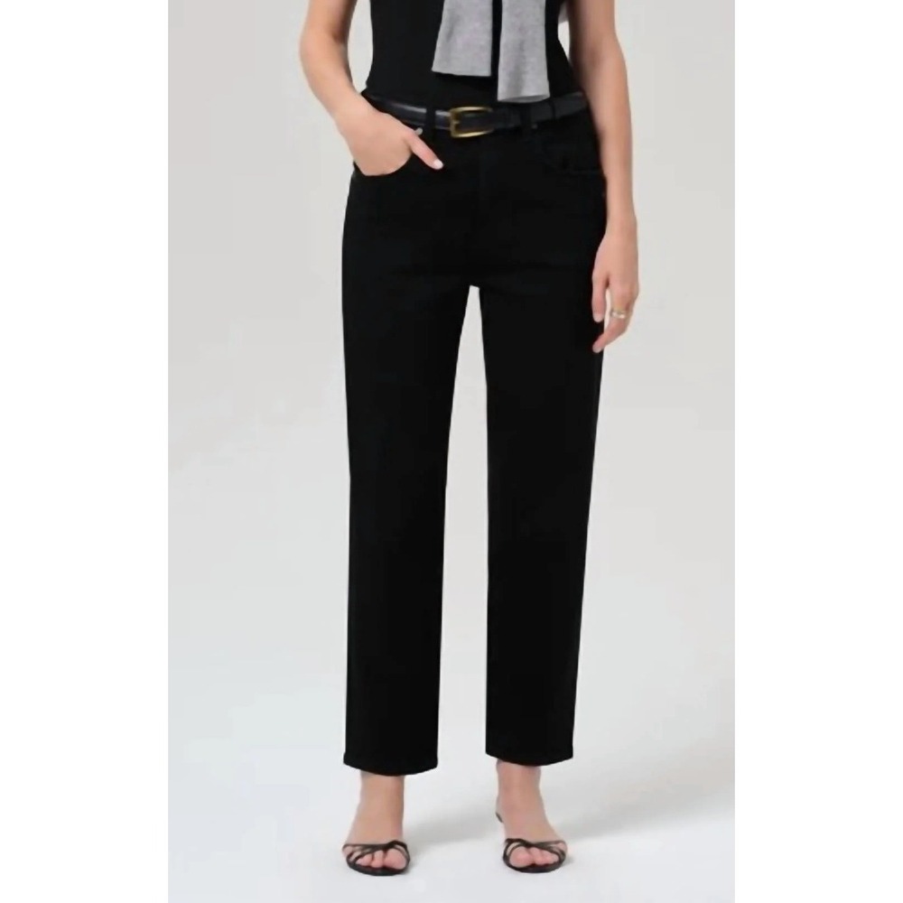 CITIZENS OF HUMANITY Delfina Jeans Black Cashmere Blend Women's Size 31 Starless